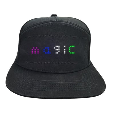 🧢LED Pixel CapScreen ✨