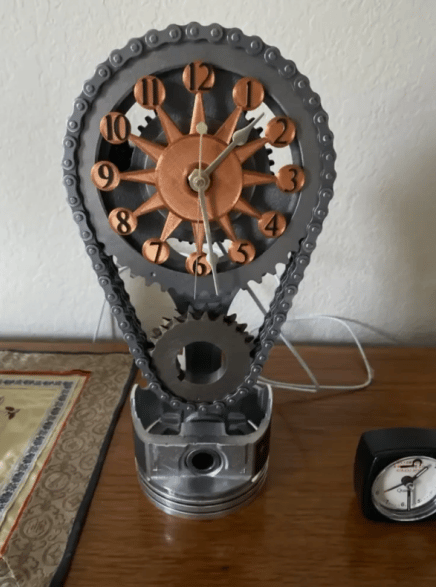🎁HOT SALE 50% OFF🔥MOTORIZED ROTATING CHAIN CLOCK