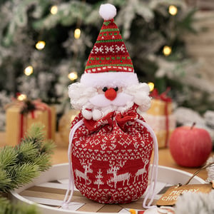 ๐ Last Day Promotion 49% OFF ๐Christmas Knitted Doll Gift Bags