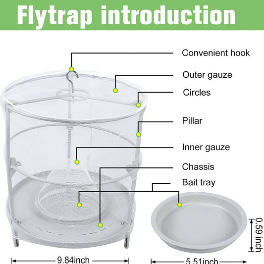 Reusable Ranch Fly Traps