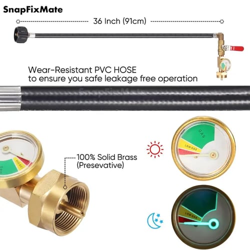 🔥Big Sale 🔥36 Inch Propane Gas Tank Adapter Connector