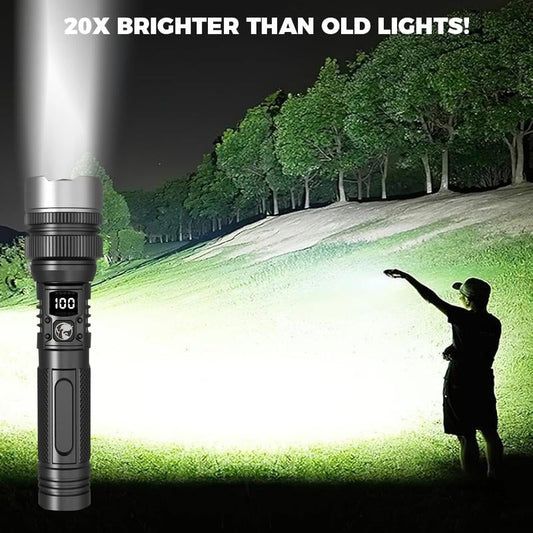 🔦 Summer Essential! 🔥 49% OFF – 2-in-1 Power Bank Flashlight – Super Bright, Zoomable & USB Rechargeable for Camping & Emergencies