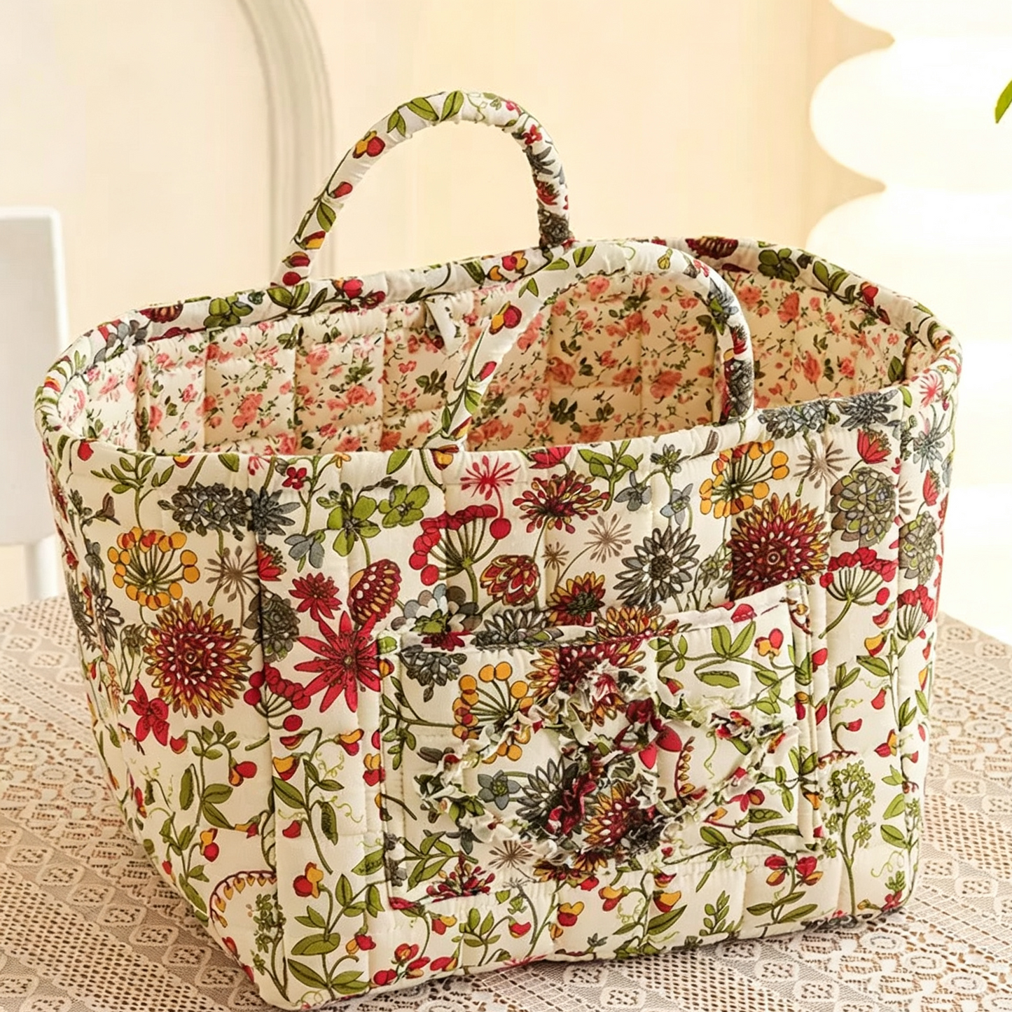 🔥2026 Hot Sale🎁Boho Fabric Storage Basket