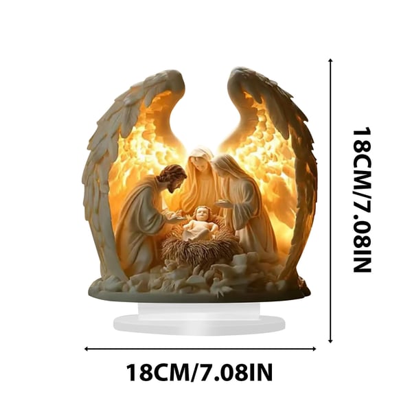 🎁Angel Wing Design Cross Decoration