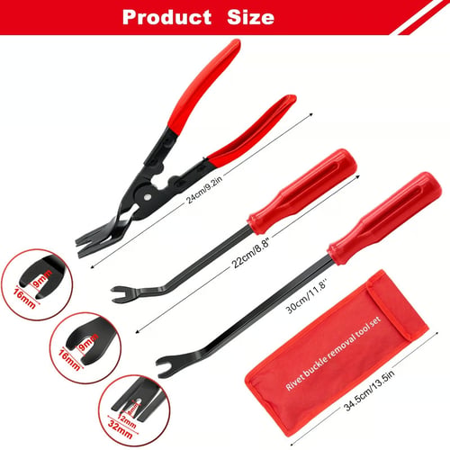 π 2025 Car Panel Clip Pliers Set π§ 3-Piece Ultra-Thin, Durable & Effortless! β‘ Save Time & Protect Your Ride!