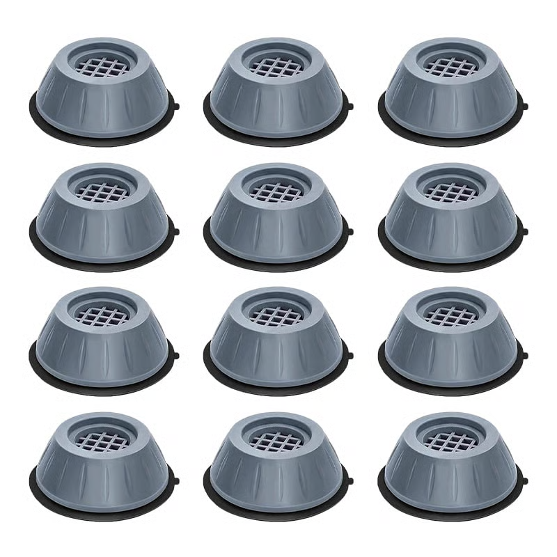 π‘ LIMITED TIME - BUY More Save More ! β¨ Non-Vibration Washing Machine Support - Noise Reducing Pads with Stabilizing Base for Quiet Operation & Floor Protection π§Όπ