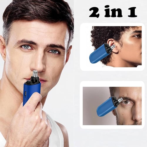 🔥Christmas Hot Sale 💇♂️ Groom with Precision -✨ Ultimate 2-in-1 Nose Hair Trimmer - For Effortless, All-Day Comfort!