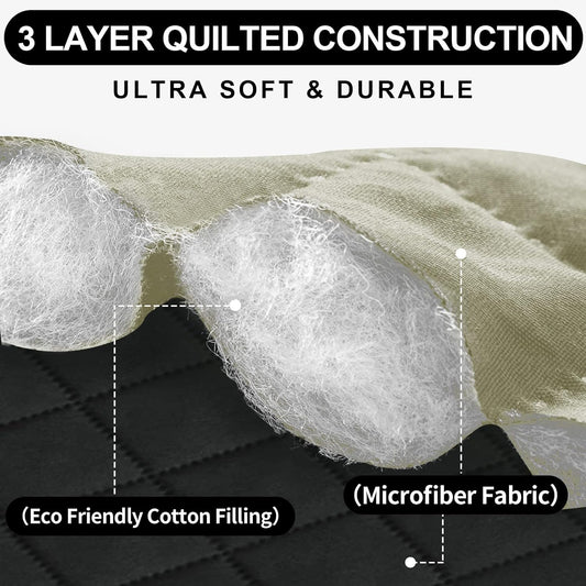 Reversible Water Resistant Recliner Slipcovers