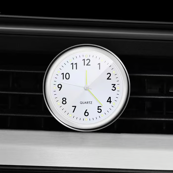 🔥Vintage gift-Luminous decoration mini clock for car/motorcycle/Sewing machine