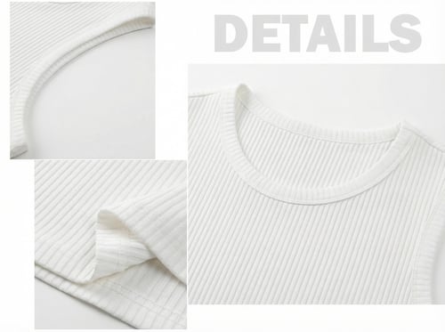 🔥Men's Wide Strap Ribbed Tank Top