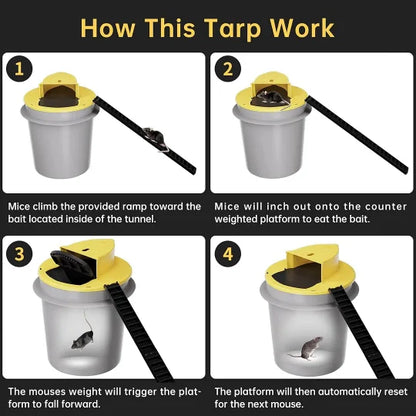 🔥 Big Sale 2026- 30% OFF) Bucket Lid Mouse Trap