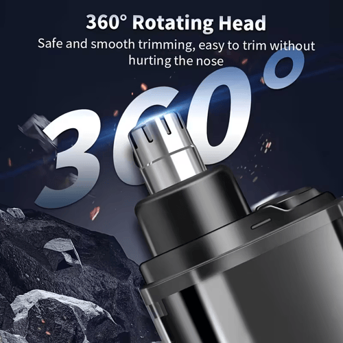🔥Christmas Hot Sale 💇‍♂️ Groom with Precision -✨ Ultimate 2-in-1 Nose Hair Trimmer - For Effortless, All-Day Comfort!
