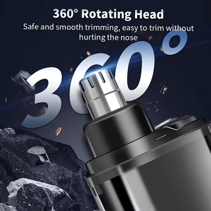 🔥Christmas Hot Sale 💇‍♂️ Groom with Precision -✨ Ultimate 2-in-1 Nose Hair Trimmer - For Effortless, All-Day Comfort!