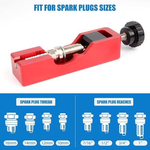 🔧 Spark Plug Gap Tool with Feeler Gauge
