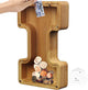 Piggy Bank-Wood Gift For Kids-Customizable name