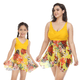 🎉Spring Sale 50% Off - Ruffle Floral Print One Piece Mommy and Daughter Swimsuits