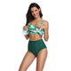 Stripes Pattern Bikinis Set Two Piece Swimsuit