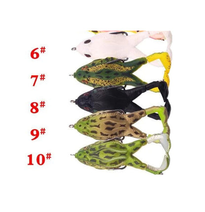🎁New Year Hot Sale-50% OFF🐠Double Propeller Frog Soft Bait