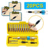 20pcs/set Half Time Drill Driver Multi Screwdriver