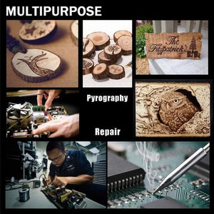 Wood Burning Pyrography Kit - 42pcs