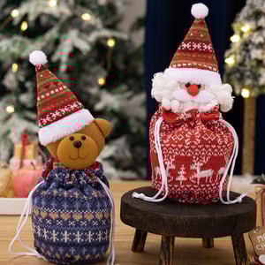 🎉 Last Day Promotion 49% OFF 🎉Christmas Knitted Doll Gift Bags