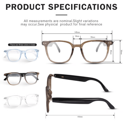 🔥 AI Interpretation Smart Glasses🕶️33-Language Translation, Photochromic Lenses, AI Chat & Hands-Free Audio
