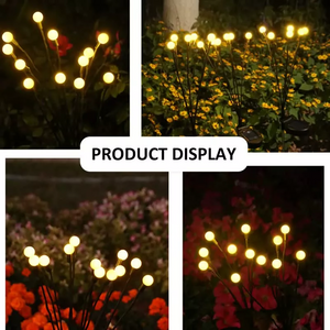 Christmas Hot Sale 🔥 Solar Powered Firefly Garden Light