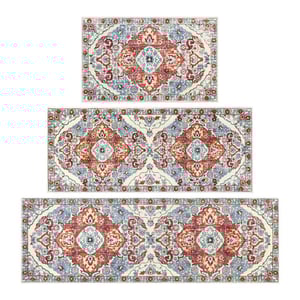 💖💖Boho Washable Kitchen Rugs Sets of 3 - Non Slip Kitchen Rugs