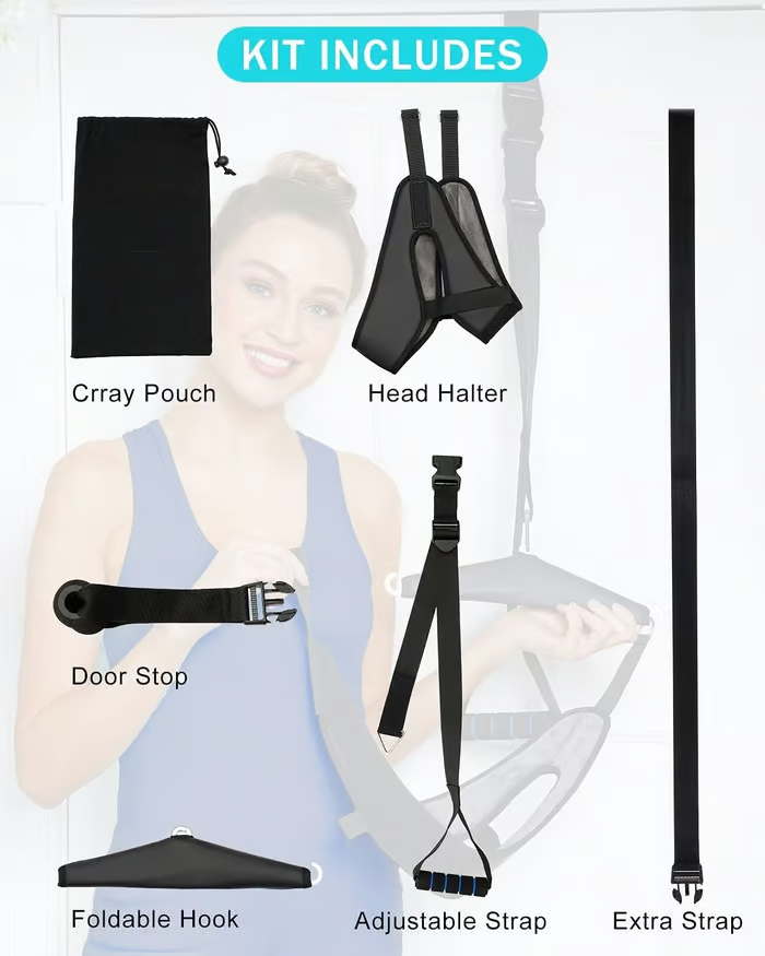 🔥Spring Hot Sale-2026 New Stretch Away Neck Tension Anytime, Anywhere – The Ultimate Portable Neck Stretcher
