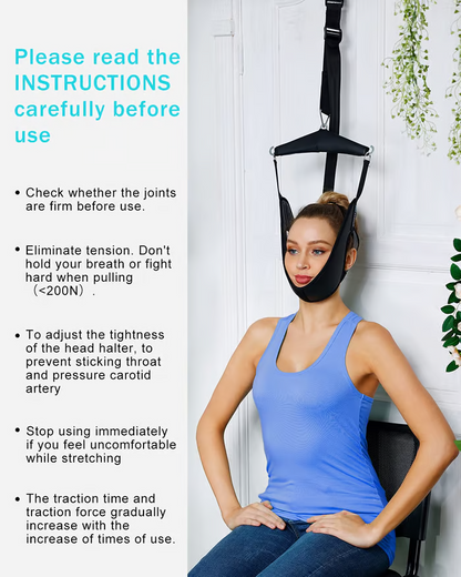 🔥Spring Hot Sale-2026 New Stretch Away Neck Tension Anytime, Anywhere – The Ultimate Portable Neck Stretcher