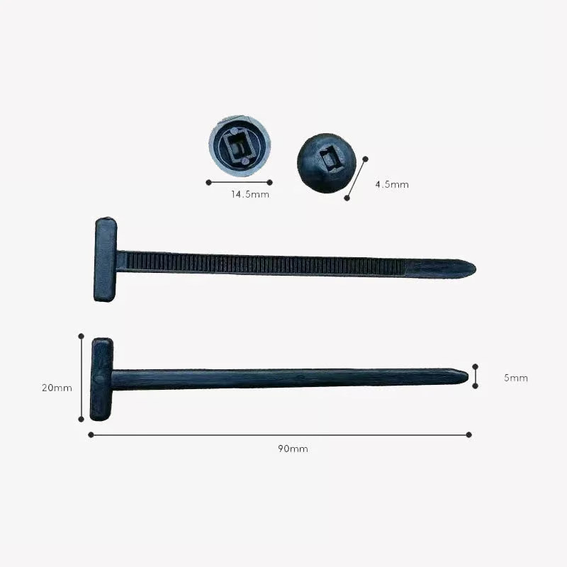 🚗 Instant Car Fix - 🔧 Nylon Universal Cable Tie Buckle - For Quick, Secure Vehicle Part Fastening!