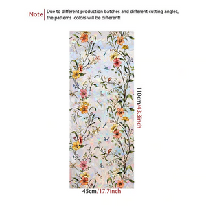 🌺Colorful Floral Bouquet Window Sticker