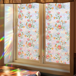 🌺Colorful Floral Bouquet Window Sticker
