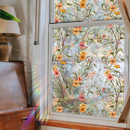 🌺Colorful Floral Bouquet Window Sticker