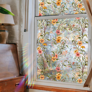 🌺Colorful Floral Bouquet Window Sticker