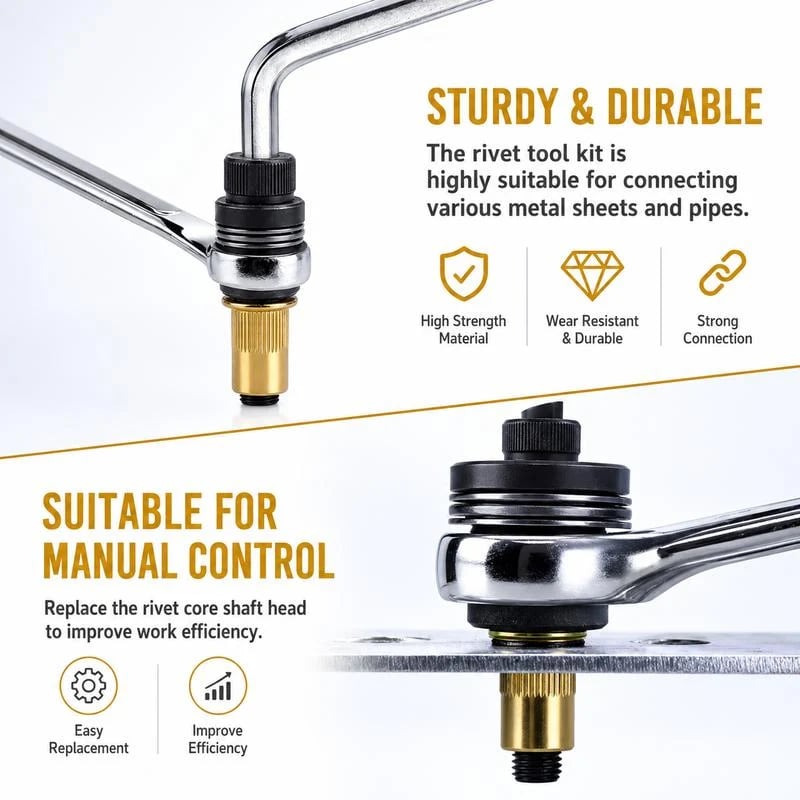 M3 to M12 Rivet Nut Tool Kit