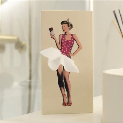 🔥🎁Flying Skirt Tissue Box