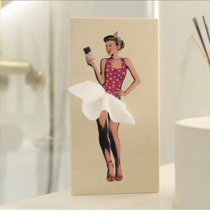 🔥🎁Flying Skirt Tissue Box