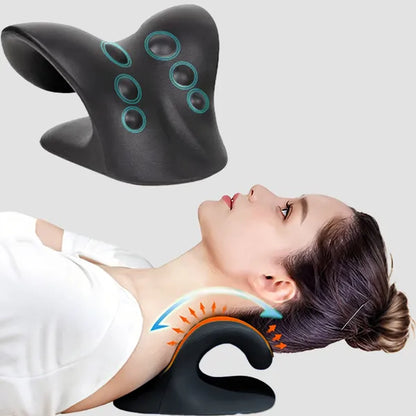 Neck Stretcher ,Neck Hump Corrector,Neck and Shoulder Relaxer Cervical Traction Device Pillow