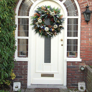 🎁Early Christmas Promotion-🌷White Pumpkins Ranunculus Wreath