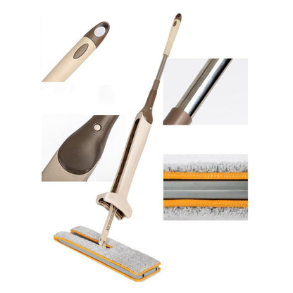 Double Sided Self-Wringing Lazy Mop