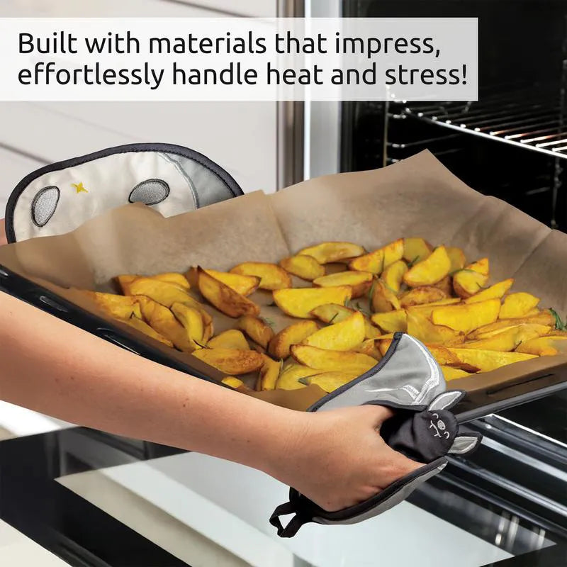 🔥🦇Batlicious Oven Mitts & Pot Holders Set - BUY 1