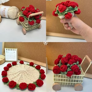 💥🔥Rose Bouquet Coaster