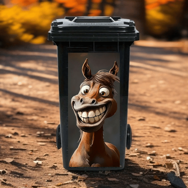 🔥Cartoon Wheelie Bin Stickers ‑ Make Your Bin Stand Out On The Kerb