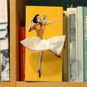 🔥🎁Flying Skirt Tissue Box