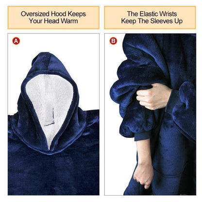 Blanket Sweatshirt For Adults & Children(🎉Big Sale - 50% Off + Buy Two Free Shipping)