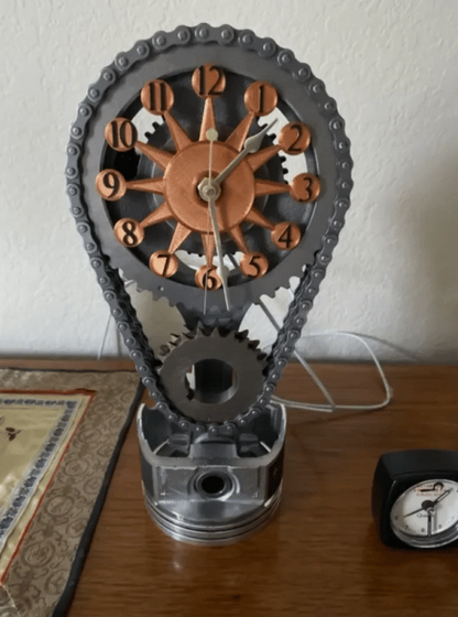 🎁HOT SALE 50% OFF🔥MOTORIZED ROTATING CHAIN CLOCK