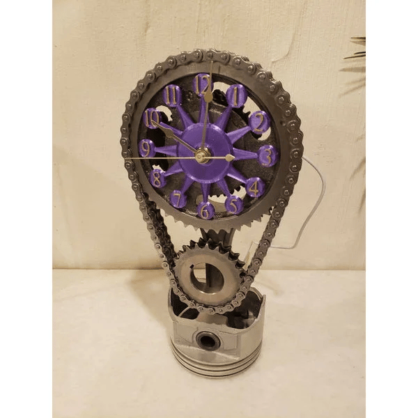 🎁HOT SALE 50% OFF🔥MOTORIZED ROTATING CHAIN CLOCK