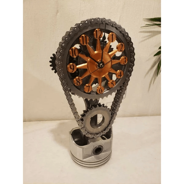 🎁HOT SALE 50% OFF🔥MOTORIZED ROTATING CHAIN CLOCK