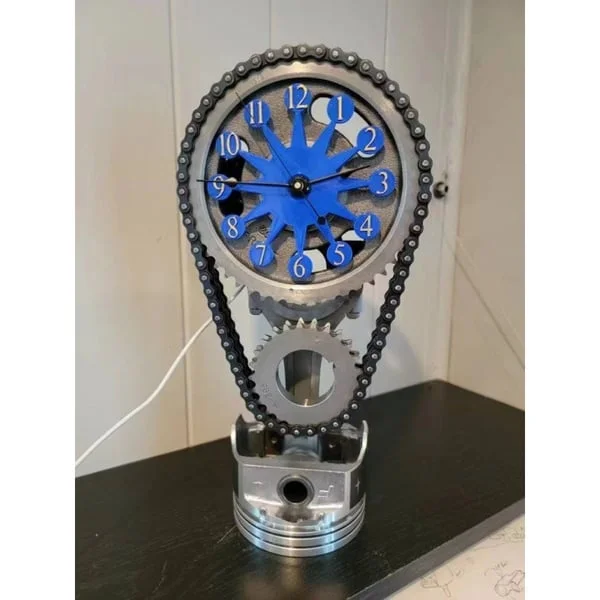 🎁HOT SALE 50% OFF🔥MOTORIZED ROTATING CHAIN CLOCK